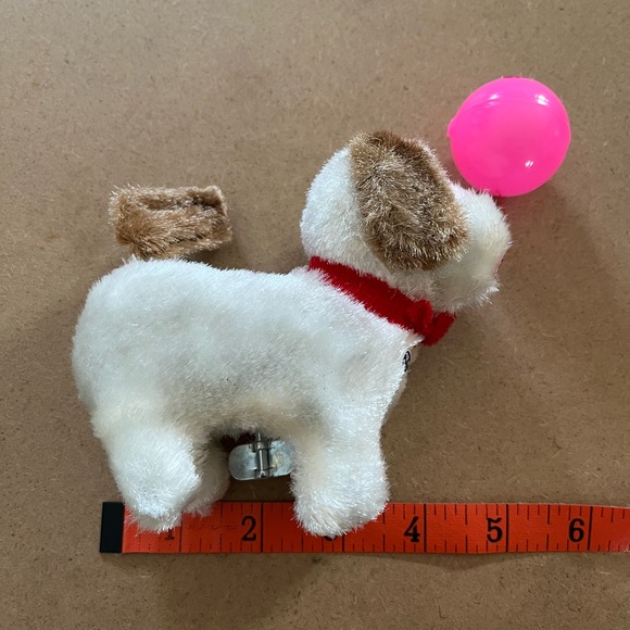 Vintage Wind Up Terrier Puppy Dog Toy in Original Box - Picture 6 of 8